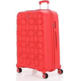 Resim Mçs Polipropilen 2li Valiz Seti Büyük & Kabin V376 S23sy1000050-set 00004 Kırmızı 