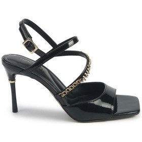 Resim Nine West Irena 5pr Siyah Kadın Topuklu Sandalet 000000000102012036 Siyah 