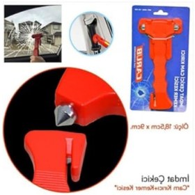 Resim markentegra Oto Acil Durum Çekici - Cam Kırıcı ve Kemer Kesici 