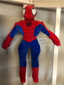 Resim Uyku Oyun Arkadaşı Peluş Oyuncak Örümcek Adam 70cm Kırmızı 