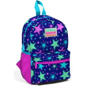 Resim Coral High Kids Saks Yıldız Desenli İki Bölmeli Yuva Sırt Çantası 
