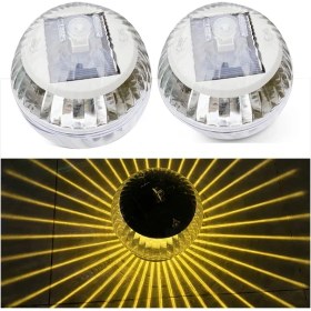 Resim Willowhaven 2 Adet Solar Yüzen Havuz Lambası, Değişen Renkli Led Çeşme Aydınlatması, Ip65 Su Geçirmez Sıcak Işık 