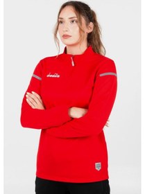 Resim Diadora Alto 25 Antrenman Eşofmanı Tek Üst Kırmızı 