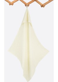 Resim Ezh 1207 %100 Pamuklu 4 Kat Bebek Banyo Havlusu 92 x 82 CM Krem 