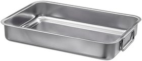 Resim Fırın kabı, paslanmaz çelik, 24x34 cm 