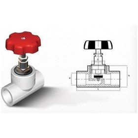 Resim Fırat Sıva Altı Vana 1/2" - 3/4" - 1" ( 20 - 25 - 32 Mm ) 