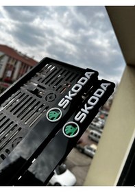 Resim Skoda Model Pleksi Plakalık 