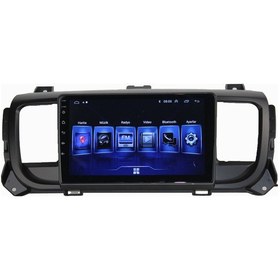 Resim Citroen Jumpy / Peugeot Expert-Scudo 2017-2022 9 inç 10-256 GB PRO Android Carplay Multimedya 