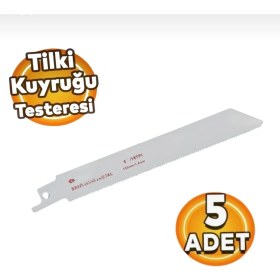 Resim Cmc Tools S922-EF Metal Tilki Kuyruğu Testeresi (5 Adet) 