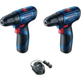 Resim Bosch Gsr 120-LI 12 Volt Ikili Set 