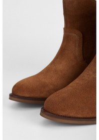 Resim Valmenti Kadın Taba Süet Hakiki Deri Casual Bot 231 2064 Bn Bot Sk23/24 Taba 