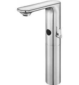 Resim Eca Compact Fotoselli Yüksek Tip Lavabo Bataryası Elektrikli 108108045 Çift Su Girişli 