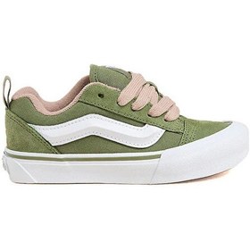 Resim Vans Knu Skool Çocuk Günlük Ayakkabı Vn000cyuzbf1 Yeşil Yeşil 