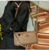 Resim Dancemonkey Yaşlı Orta Omuz Mavi Desenli Kadın Crossbody Çok Bölmeli Çanta Anne Çantası Moda Aksesuar Mavi 