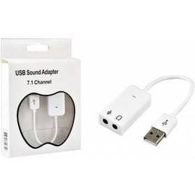 Resim Platoon Pl-5663 Usb To 7.1 Ses Çevirici Kablo Mikrofon Kulaklık 