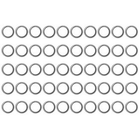 Resim Wezone Subaru 803916010 Yağ Sızıntı Tıkanıklığı Yalıtkanı - 50 Adet Alüminyum - 2010-2017 Model Uyumlu - Leakage Koruma 