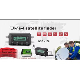 Resim DİVİSAT Dijital Finder Uydu Yön Bulucu 