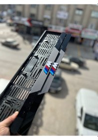 Resim Bmw M Logolu Mat Pleksi Plakalık 