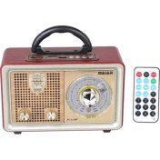 Resim Meier M 110Bt Bluetoothlu Usb Sd Dvs Nostaljik Radyo Fm Am 