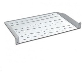 Resim "19'' 1U D=400Mm Rack Mount 2 Noktadan Bağlantılı Sabit Raf. Yük 