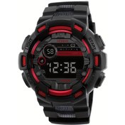 Resim Sunshine022 1 Adet Erkekler İçin Büyük Led Ekranlı Spor Dijital Saat 24h Takvim Alarm Kronometre Işık Diğer 