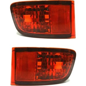 Resim Shuai Yan Toyota Land Cruiser Prado Için 120 Kuyruk Lambası 2002-2009 Arka Tampon Reflektörler Işıklar Hiçbir Ampul Arka Işık Kuyruk Işık Kabuk (Yurt Dışından) 