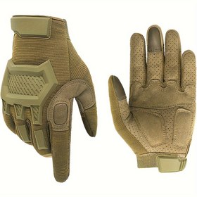 Resim Tek Çift Outdoor Tam Parmak Dokunmatik Ekran Eldivenler Spor Isıtıcı Eldivenler 