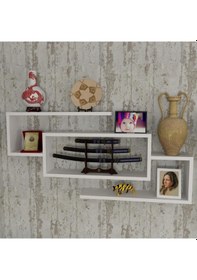 Resim Dekorister Janison Duvar Rafı 