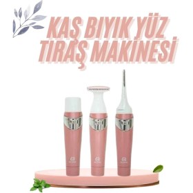 Resim Ata Store 3 In 1 Epilasyon Aleti Hassas Ciltlere Özel Uzun Ömürlü Kaş Yüz Burun - Lisinya 