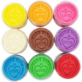 Resim Childgen Oyun Hamuru Seti 9'lu 125 G (9x125G) 