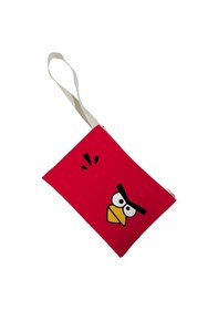 Resim Unisex Angry Birds Desenli Portföy Clutch Çanta Çok Renkli 