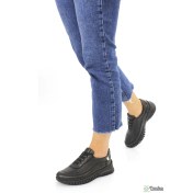 Resim Mammamia Kadın Günlük Spor Tarz Ortopedik Hakiki Deri Bağcıksız Ayakkabı M26/KA3455 