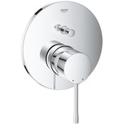 Resim Grohe Essence Ankastre Banyo Duş Bataryası 2 Çıkışlı Divertörlü- Grohe