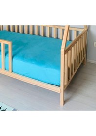 Resim Köşk_Mobilya Rüya Montessori Bebek Ve Çocuk Karyolası Doğal Ahşap Yatak 