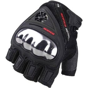 Resim Truck Scoyco Mc-44d Siyah Motosiklet Eldiven - Konforlu, Nefes Alabilir, Dayanıklı 