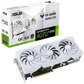 Resim ASUS TUF Gaming GeForce RTX 4070 Ti SUPER OC 16GB GDDR6X 256 Bit DLSS 3 Beyaz Ekran Kartı 