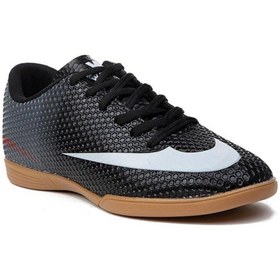 Resim Walked 401 Salon Siyah Beyaz Futsal Hentbol Voleybol Salon Ayakkabı 