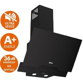 Resim Ferre Ve Afm Tech D063-SA + FM7700 + FM-BD2200 Lıa Sessiz Turbo Dijital Siyah Ankastre Set 