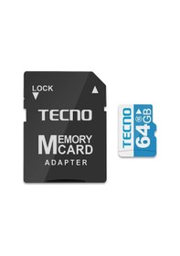 Resim Tecno 64 GB Hafıza Kartı Ve Adaptörü (Tecno Türkiye Garantili) 