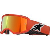 Resim Alpinestars Vision 5 Corp Goggle Kross Gözlüğü Oranj Kırmızı 