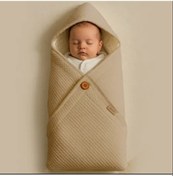 Resim Bistyle Battaniye Triko Warm Nest Bej-12469 Bej 