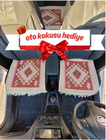 Resim OBAM OTO KOLTUK MİNDERİ (KİRLENME VE ESKİME KORUYUCU) AÇIK KAHVE RENK (OTO KOKU HEDİYELİ) 