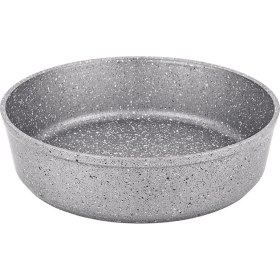 Resim OMS Granit 30 x 8.5 cm Fırın Tepsi Gri 