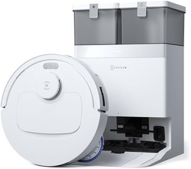 Resim ECOVACS DEEBOT T30C Omni İstasyonlu Robot Süpürge, Robot Süpürge 20000Pa, Sıcak Suda Yıkama 75°C, OZMO Turbo 2.0 Paspas, ZeroTangle 3.0 Fırça, Uyarlanabilir Islak Temizleme, Beyaz 