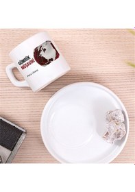 Resim Gümrük Müşavirlerine Özel İsim & Ünvan Yazılı Türk Kahve Fincanı Hediyelik Tekli Fincan Beyaz 