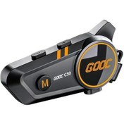 Resim Ceylan Adam C50 Motosiklet Intercom Kask Kulaklık 1500 Mah Rgb Işıklı Bluetooth Kulaklık Ip67 