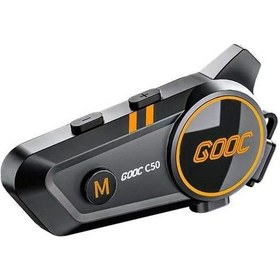 Resim Ceylan Adam C50 Motosiklet Intercom Kask Kulaklık 1500 Mah Rgb Işıklı Bluetooth Kulaklık Ip67 