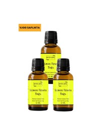 Resim %100 Saf Limon Kabuğu Yağı - 3 X 10 Ml 20 ML 
