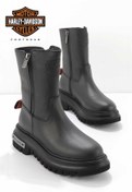 Resim Harley Davidson Black Leather Kadın Bot & Bootie Hd0777002603 
