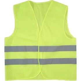 Resim Motosiklet Sürücü Reflektör Yelek Cırtlı Diğer 